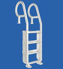 Moulded deck ladder